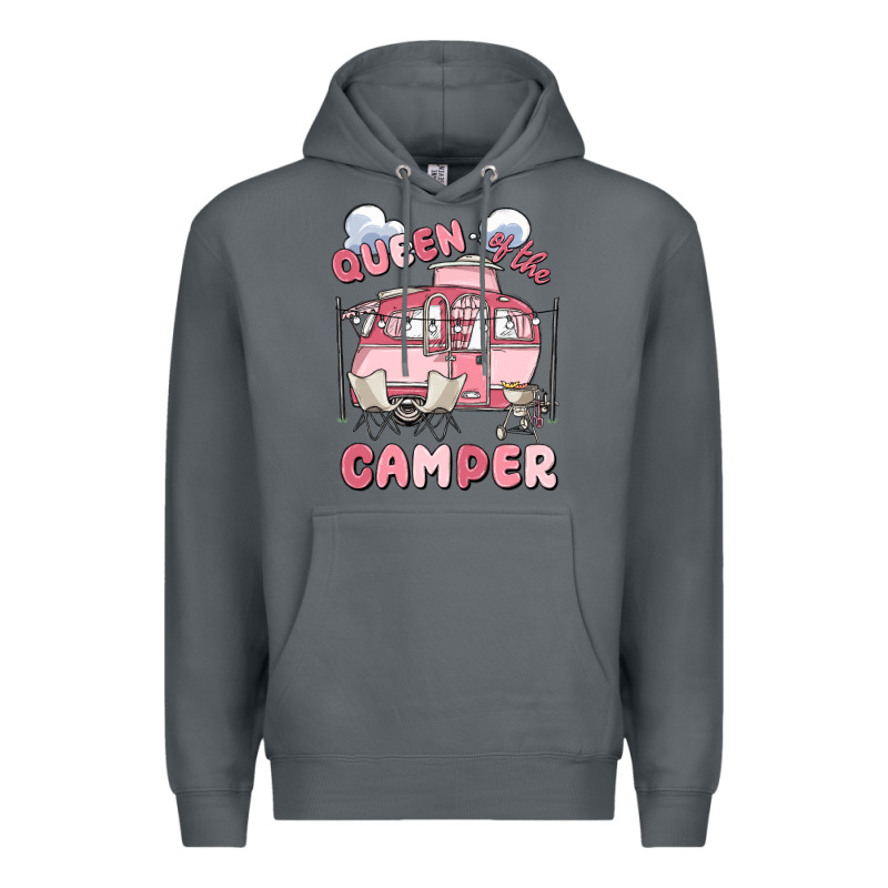 Queen Of The Camper Premium Hoodie by MaliasSmallBusiness | Teevron
