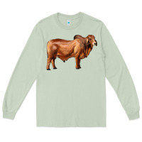 Matcha brahman bull Long Sleeve Tee - RanaPortraitStore