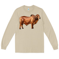 Mushroom brahman bull Long Sleeve Tee - RanaPortraitStore