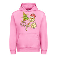 Fuchsia Pink christmas conchas Urban Hoodie - MaliasSmallBusiness