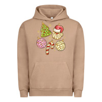 Pigment Burro christmas conchas Urban Hoodie - MaliasSmallBusiness