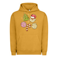Pigment Peanut Butter christmas conchas Urban Hoodie - MaliasSmallBusiness