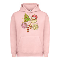 Pigment Salmon christmas conchas Urban Hoodie - MaliasSmallBusiness