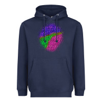 Navy halloween leopard patch 1 Heavyweight Hoodie - BundleAndBundleShop