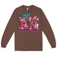 Chestnut registered nurse with crocs Long Sleeve Tee - AdoDesignShop