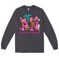 Smoke registered nurse with crocs Long Sleeve Tee - AdoDesignShop