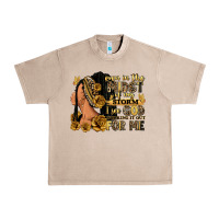 French Oak Even in the midst of my storm afro woman Urban Heavy Tee - RanaPortraitStore