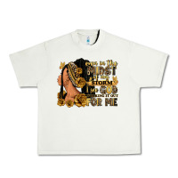 Pistachio Even in the midst of my storm afro woman Urban Heavy Tee - RanaPortraitStore