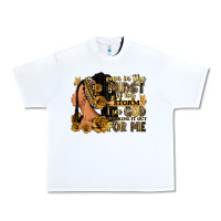 White Even in the midst of my storm afro woman Urban Heavy Tee - RanaPortraitStore