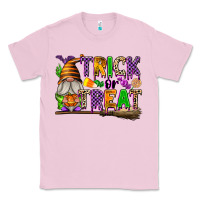 Bubblegum Pink Trick or Treat Classic Tee - texasbilliewilder