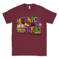 Burgundy Trick or Treat Classic Tee - texasbilliewilder