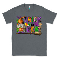 Charcoal Heather Trick or Treat Classic Tee - texasbilliewilder