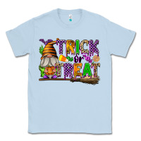 Dusty Blue Trick or Treat Classic Tee - texasbilliewilder
