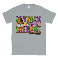 Heather Grey Trick or Treat Classic Tee - texasbilliewilder