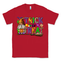 Red Trick or Treat Classic Tee - texasbilliewilder
