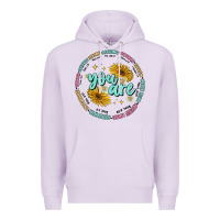 Lilac you are inspiration Premium Hoodie - MaliasSmallBusiness
