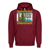 Burgundy lake babe tumbler Zipper Hoodie - HRA Design Shop