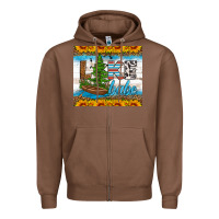 Chestnut lake babe tumbler Zipper Hoodie - HRA Design Shop