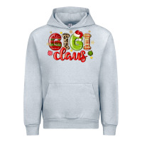 Heather Grey gigi claus Urban Hoodie - MaliasSmallBusiness