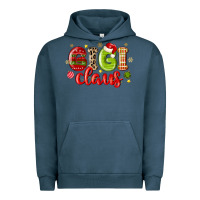 Pigment Midnight Navy gigi claus Urban Hoodie - MaliasSmallBusiness