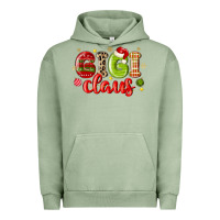 Pigment Oil Green gigi claus Urban Hoodie - MaliasSmallBusiness
