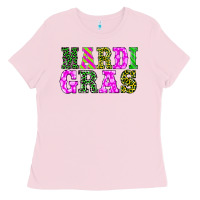 Bubblegum Pink mardi gras Ladies Tee - BarkalooDesign