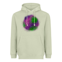 Matcha halloween leopard patch Heavyweight Hoodie - BundleAndBundleShop