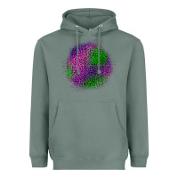 Sage halloween leopard patch Heavyweight Hoodie - BundleAndBundleShop