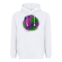 White halloween leopard patch Heavyweight Hoodie - BundleAndBundleShop