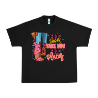 Black Good shoes take you to good places black fashion g Urban Heavy Tee - RanaPortraitStore