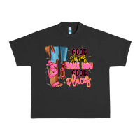 Pigment Black Good shoes take you to good places black fashion g Urban Heavy Tee - RanaPortraitStore
