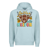 Blue Mist dont be a salty heifer Premium Hoodie - MaliasSmallBusiness