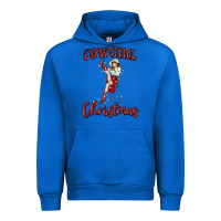 Cobalt cowgirl christmas Urban Hoodie - MaliasSmallBusiness
