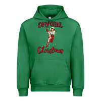 Emerald cowgirl christmas Urban Hoodie - MaliasSmallBusiness