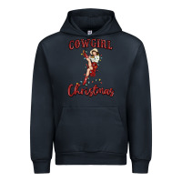 Navy cowgirl christmas Urban Hoodie - MaliasSmallBusiness