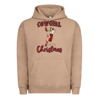 Pigment Burro cowgirl christmas Urban Hoodie - MaliasSmallBusiness