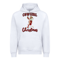 White cowgirl christmas Urban Hoodie - MaliasSmallBusiness