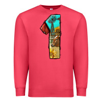 Cardinal farm life alphabet numbers 1 Premium Sweatshirt - BundleAndBundleShop