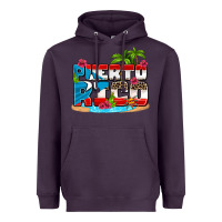 Plum puerto rico and flowers with frog Heavyweight Hoodie - AdoDesignShop