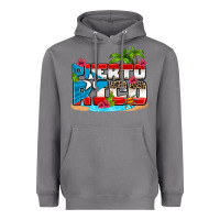 Storm puerto rico and flowers with frog Heavyweight Hoodie - AdoDesignShop