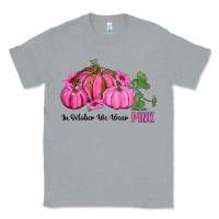 Heather Grey in october we wear pink pumpkin and sunflowers Classic Tee - RanaPortraitStore