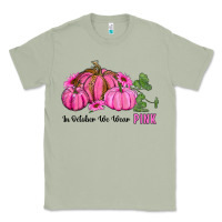 Matcha in october we wear pink pumpkin and sunflowers Classic Tee - RanaPortraitStore