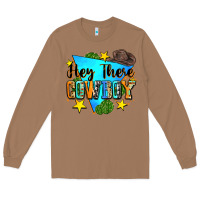 Toasted Coconut hey there cowboy Long Sleeve Tee - Zillion Design Studio