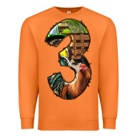 Carrot farm life alphabet numbers 3 Premium Sweatshirt - BundleAndBundleShop