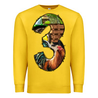 Lemon farm life alphabet numbers 3 Premium Sweatshirt - BundleAndBundleShop