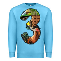 Ocean Blue farm life alphabet numbers 3 Premium Sweatshirt - BundleAndBundleShop