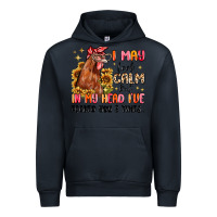Navy i may look calm but in my head i've pecked you Urban Hoodie - MaliasSmallBusiness