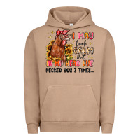 Pigment Burro i may look calm but in my head i've pecked you Urban Hoodie - MaliasSmallBusiness