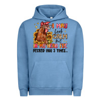 Pigment Pebble Blue i may look calm but in my head i've pecked you Urban Hoodie - MaliasSmallBusiness