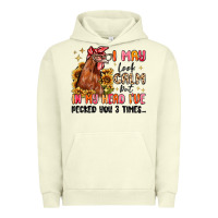 Pigment Pistachio i may look calm but in my head i've pecked you Urban Hoodie - MaliasSmallBusiness